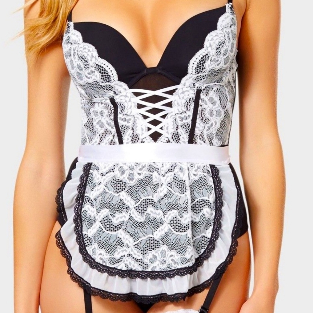 French Maid Bodysuit